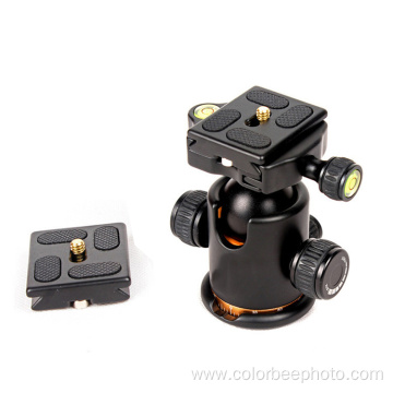 Aluminum 360 degree Swivel Camera Tripod Ball Head